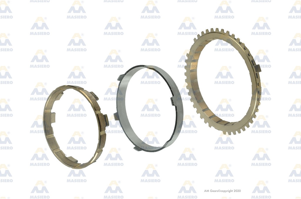 SYNCHRONIZER KIT - APPLICATION ISUZU - OE NO. 61519 - MAKE AM GEARS - MFG NO. 61519