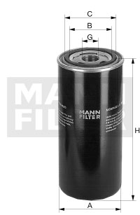 HYDRAULICS, FILTER - APPLICATION INGERSOLL-RAND - OE NO. 92128859 - MAKE MANN+HUMMEL - MFG NO. WD940