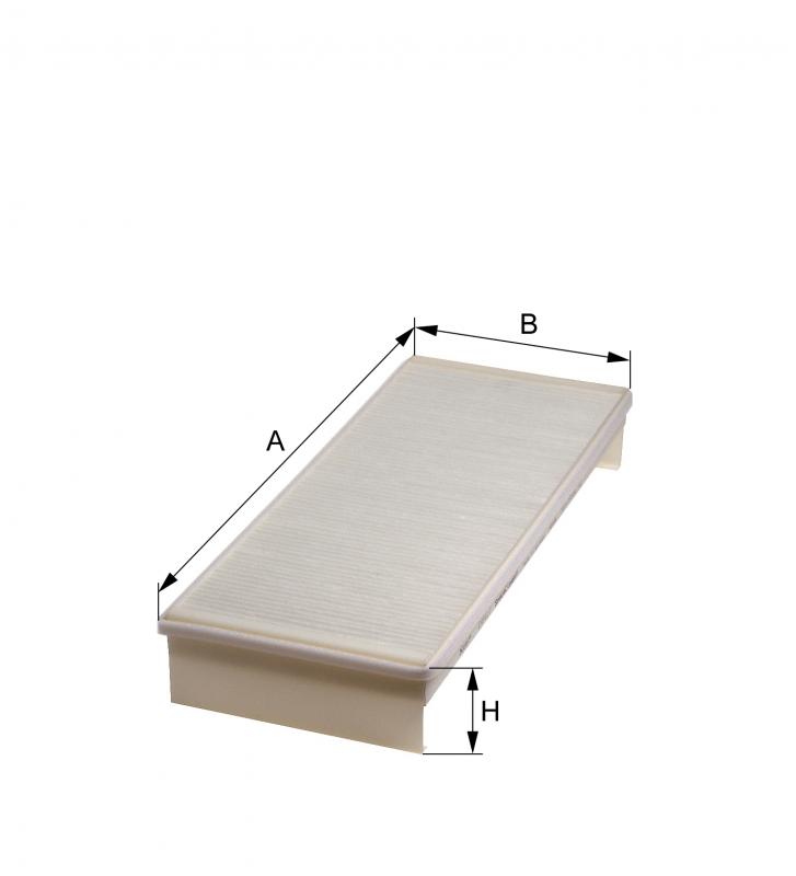 CABIN FILTER MAN TGA - APPLICATION MAN - OE NO. 81619100018 - MAKE HENGST - MFG NO. E954L