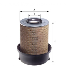 AIR FILTER ACTROS - APPLICATION MERCEDES - OE NO. 0040940204 - MAKE HENGST - MFG NO. E314L